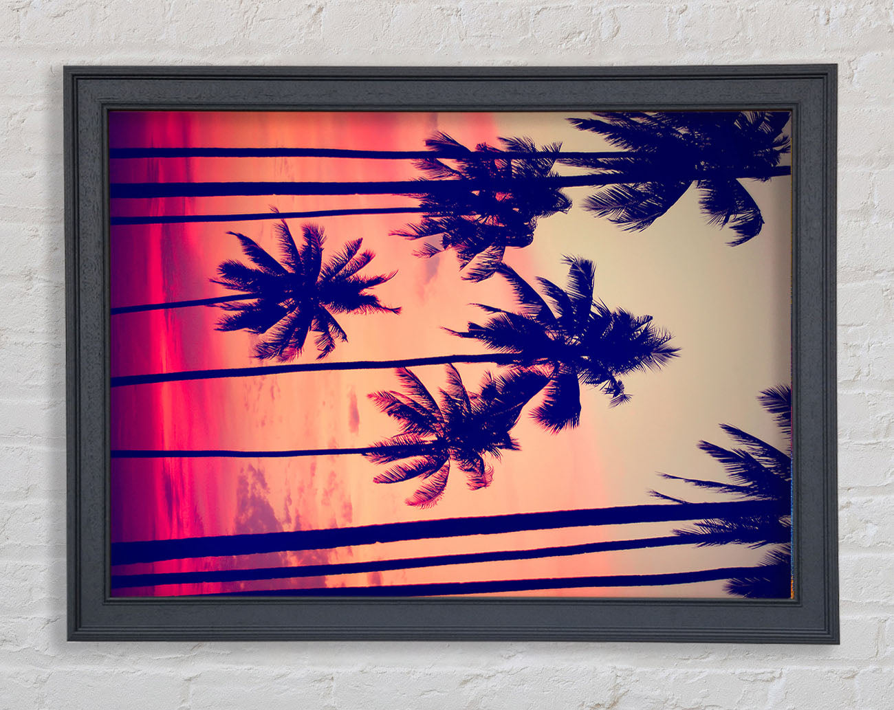 Californian Palm Trees Framed Wall Art
