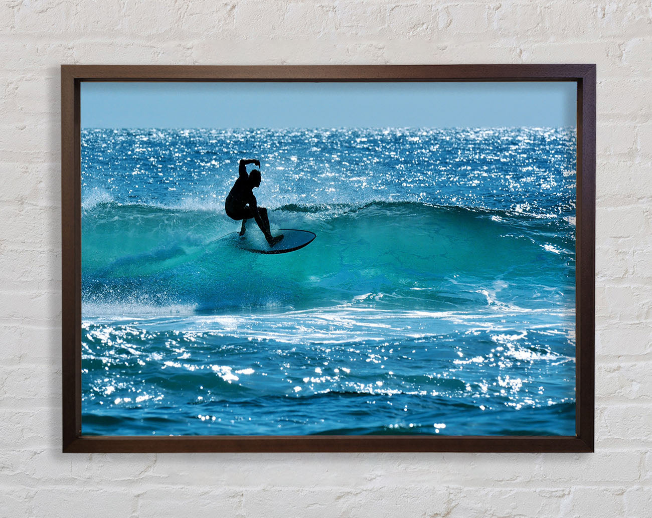California Surfer Framed Wall Art