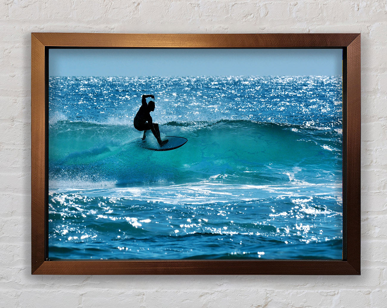 California Surfer Framed Wall Art