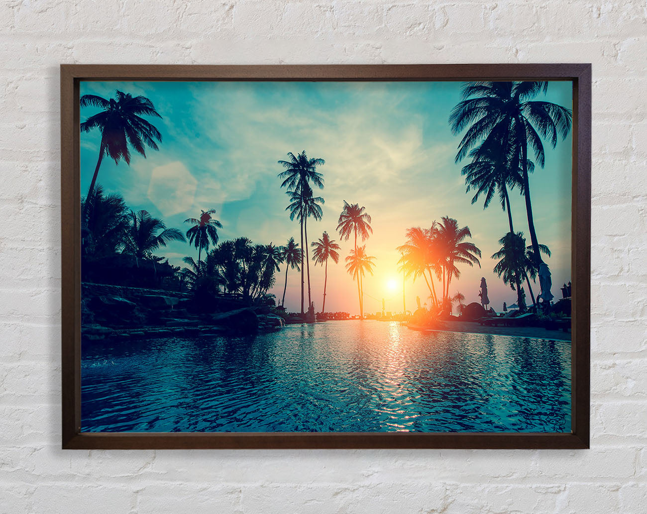As The Sun Goes Down 2 Framed Wall Art