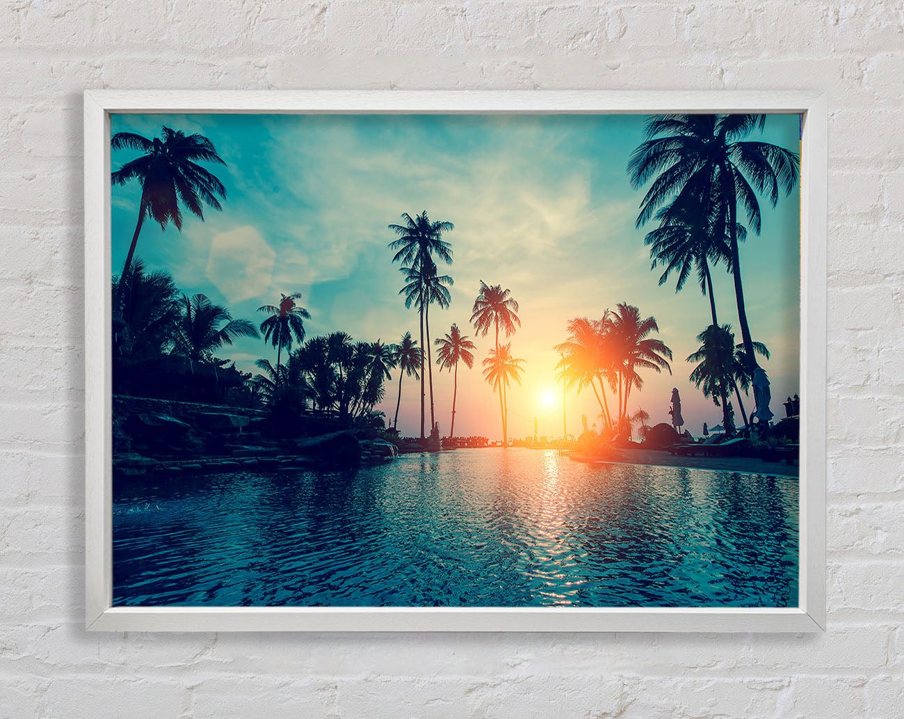 As The Sun Goes Down 2 Framed Wall Art