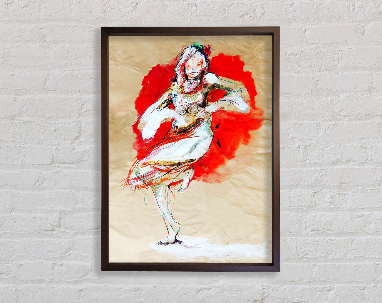 Contemporary Movement 18 Framed Wall Art