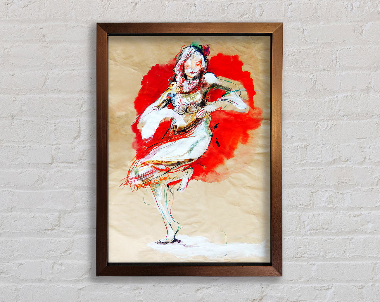 Contemporary Movement 18 Framed Wall Art