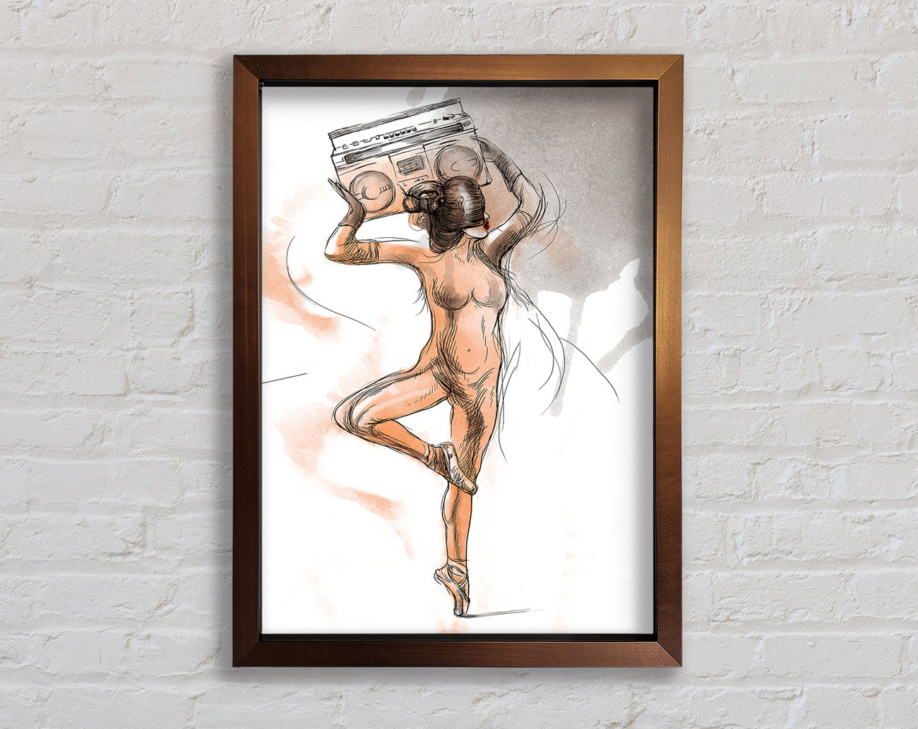 Contemporary Movement 11 Framed Wall Art