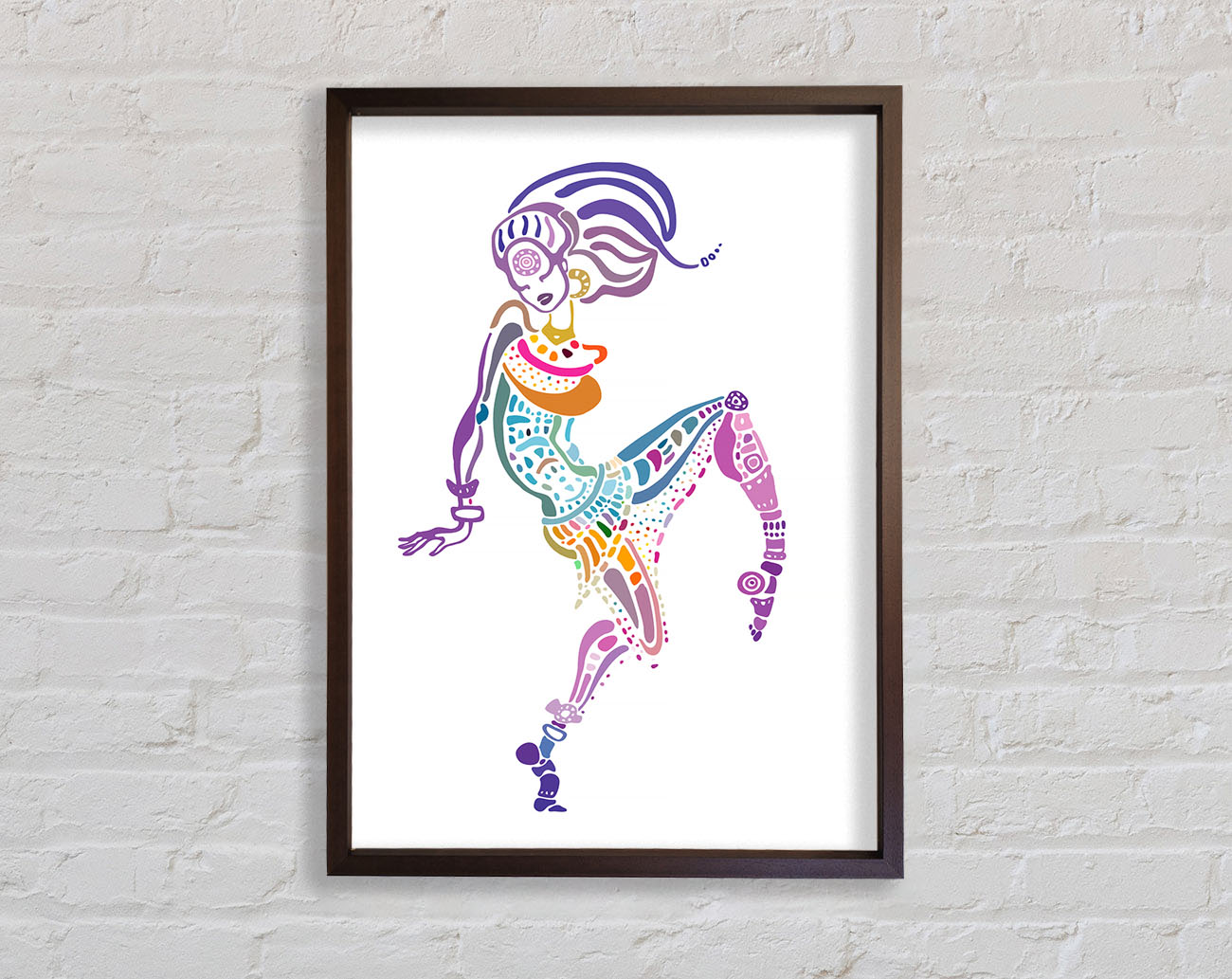 Contemporary Movement 6 Framed Wall Art
