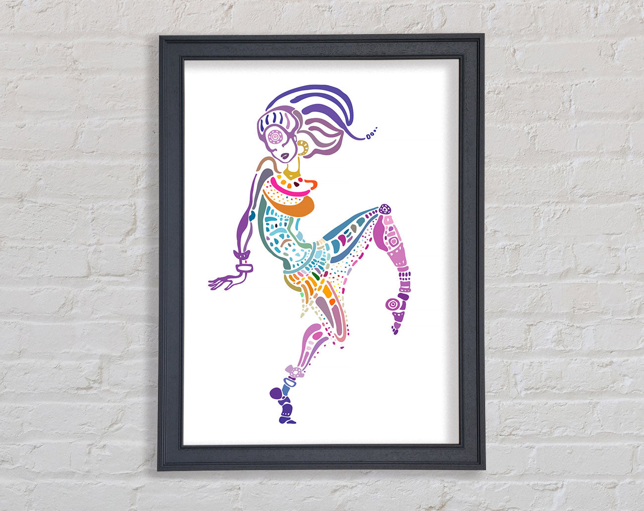 Contemporary Movement 6 Framed Wall Art