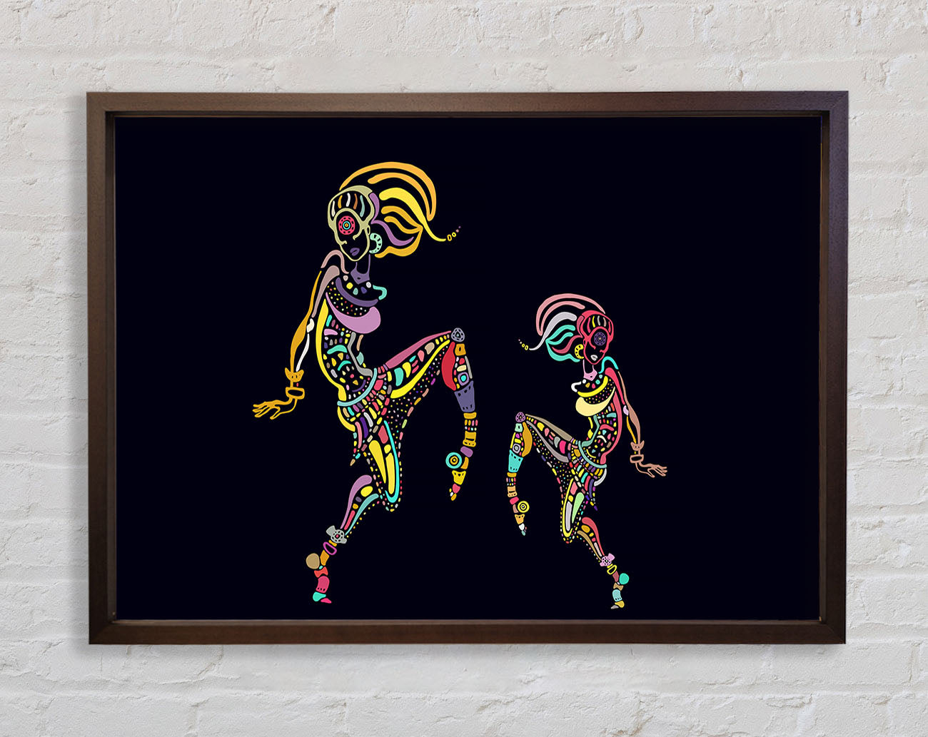 Contemporary Movement 16 Framed Wall Art