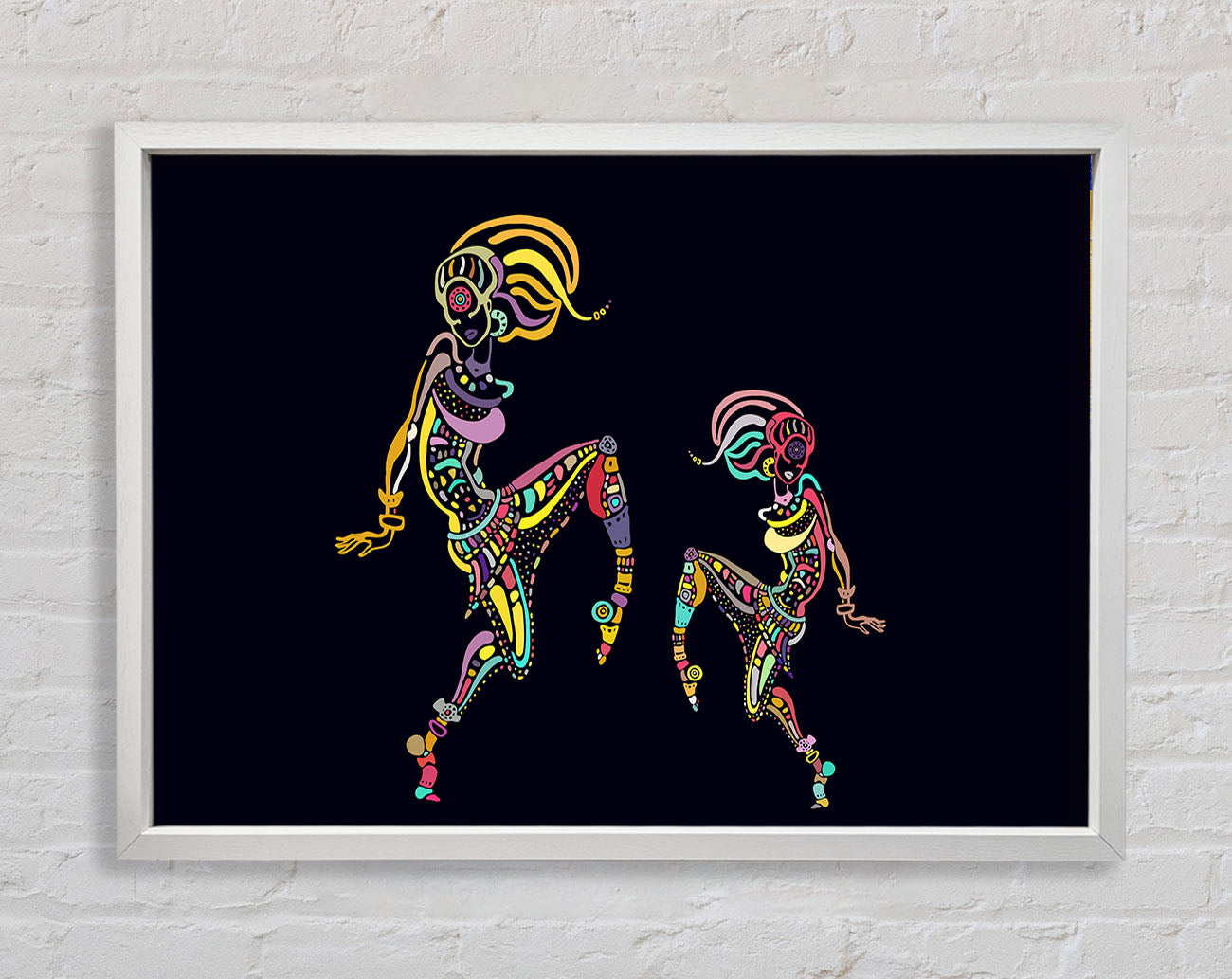 Contemporary Movement 16 Framed Wall Art