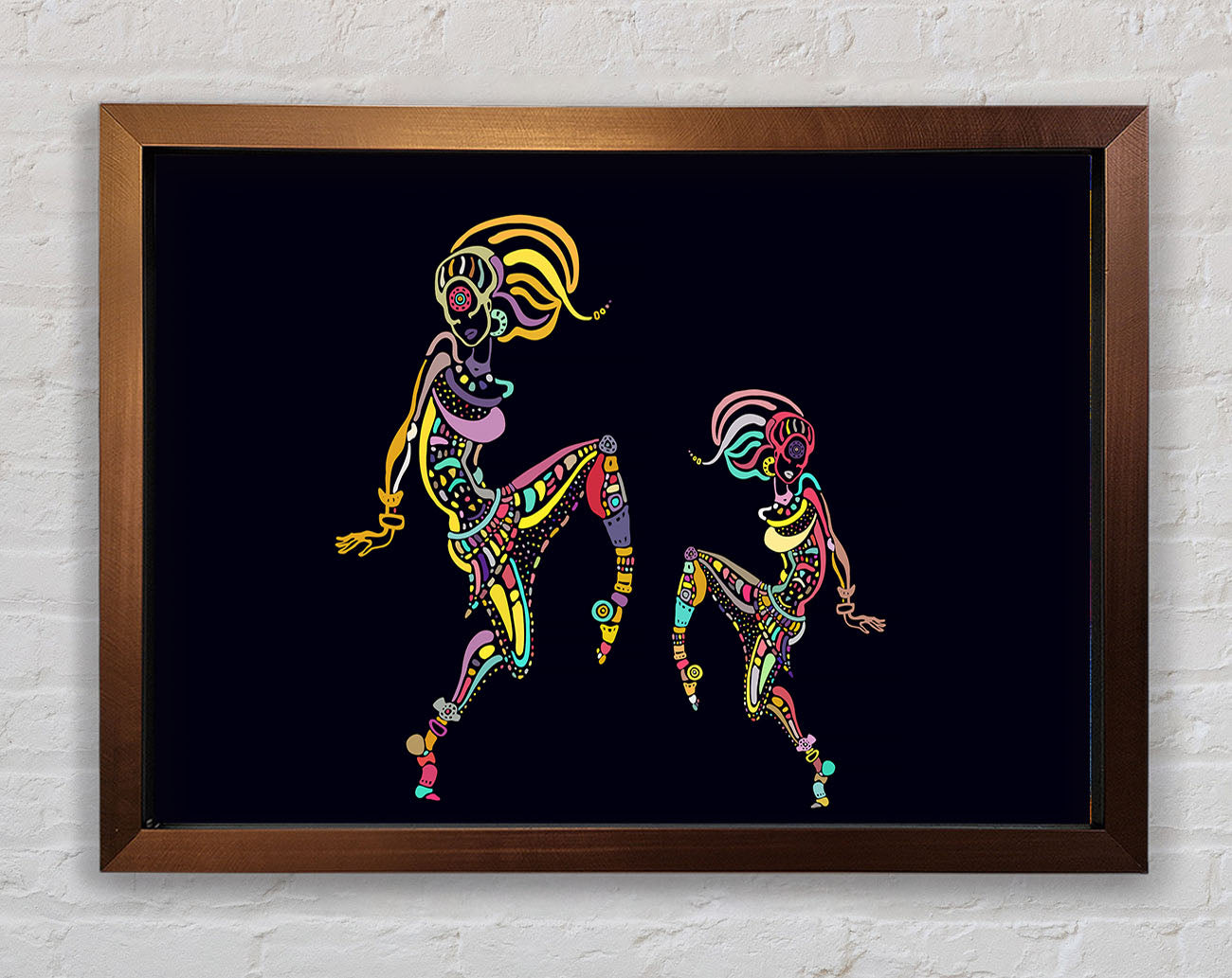 Contemporary Movement 16 Framed Wall Art