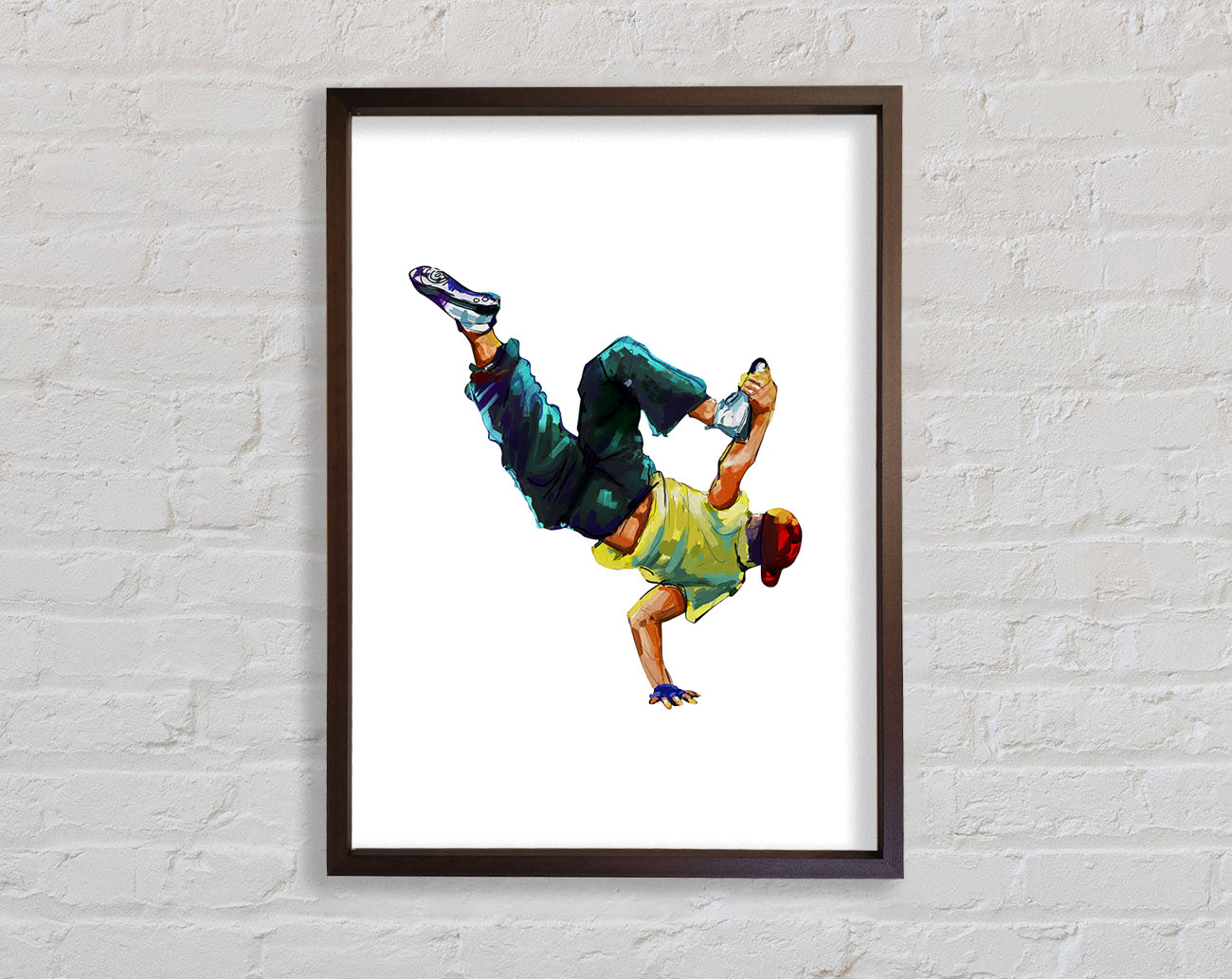 Break Dancing 1 Framed Wall Art