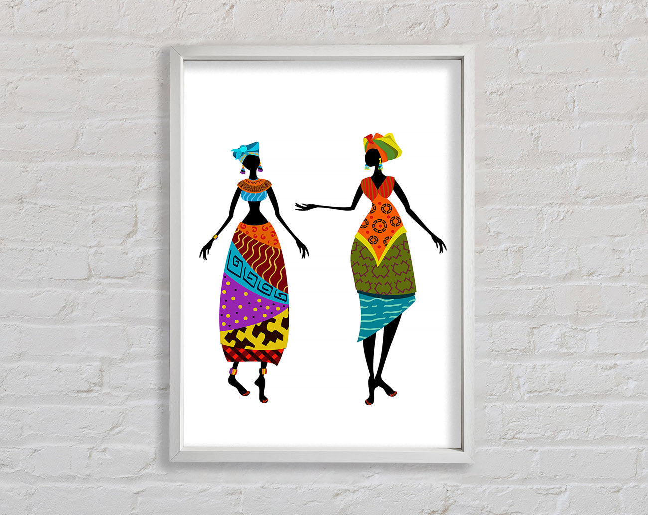 African Women 2 Framed Wall Art