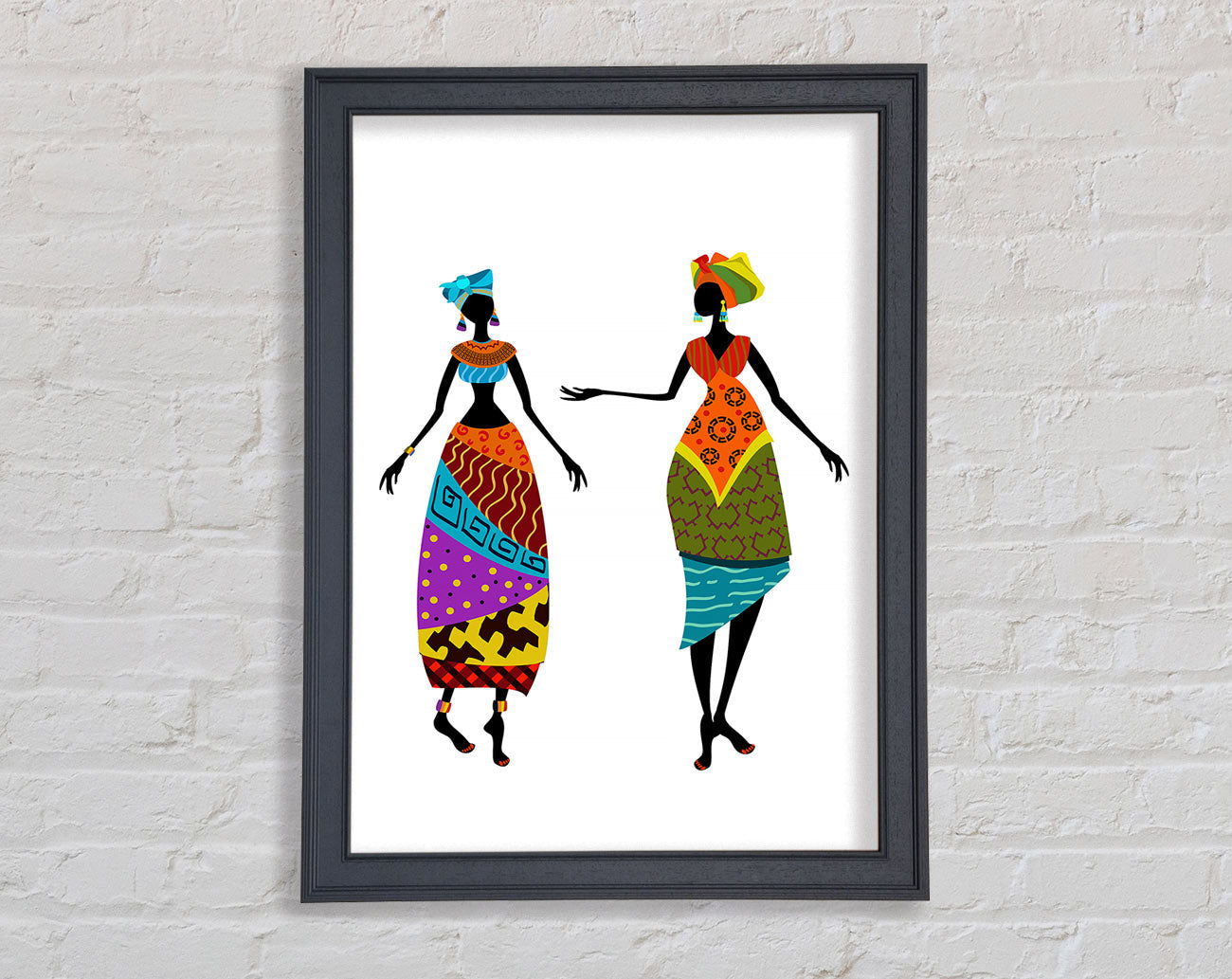 African Women 2 Framed Wall Art