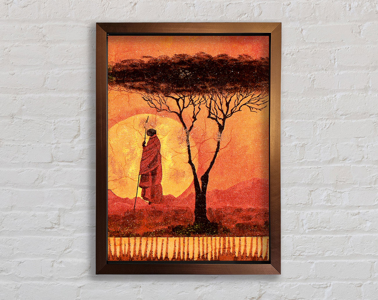 African Tribal Art 1 Framed Wall Art