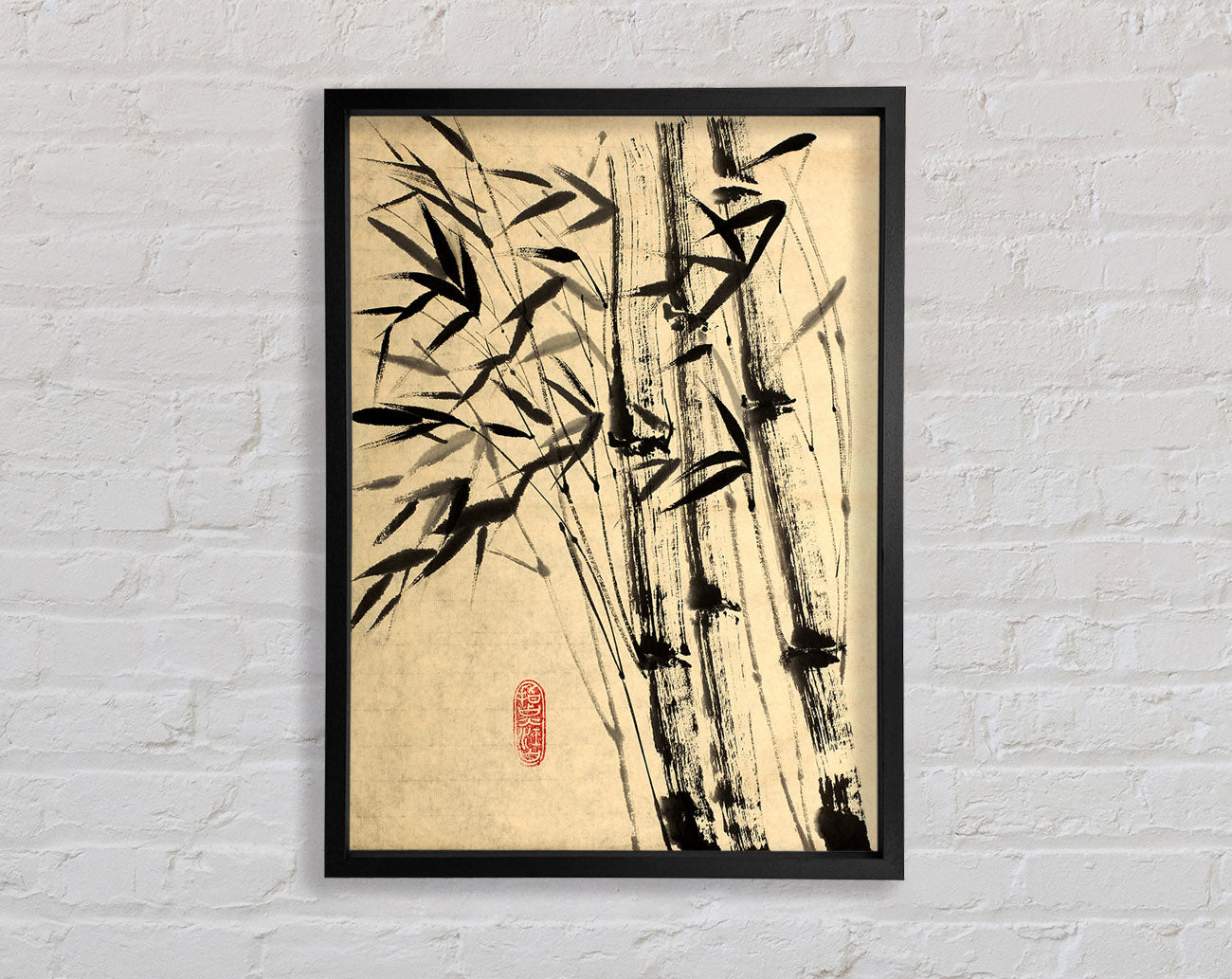 Chinese Bamboo 3 Framed Wall Art