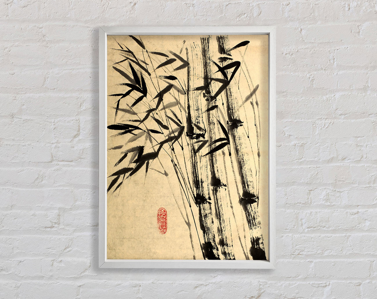 Chinese Bamboo 3 Framed Wall Art