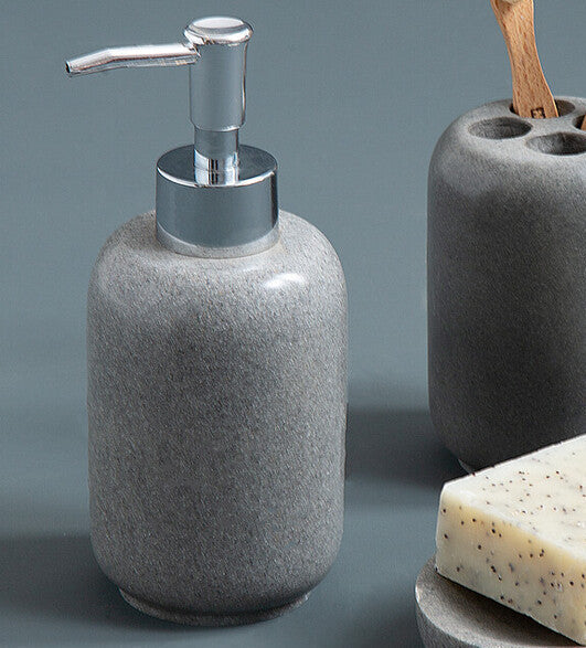 Canyon Grey Stone Effect Lotion Dispenser