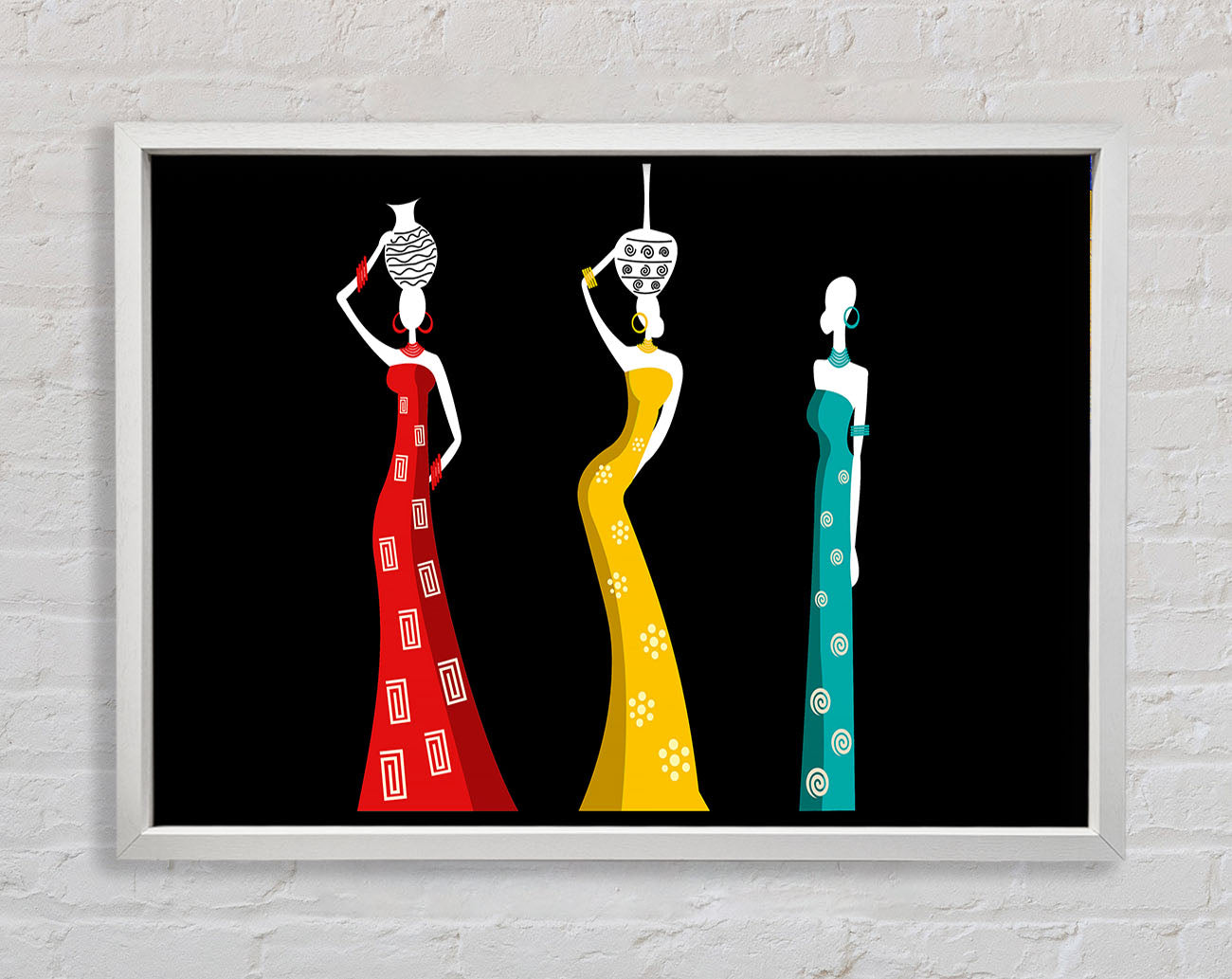 African Tribal Art 28 Framed Wall Art