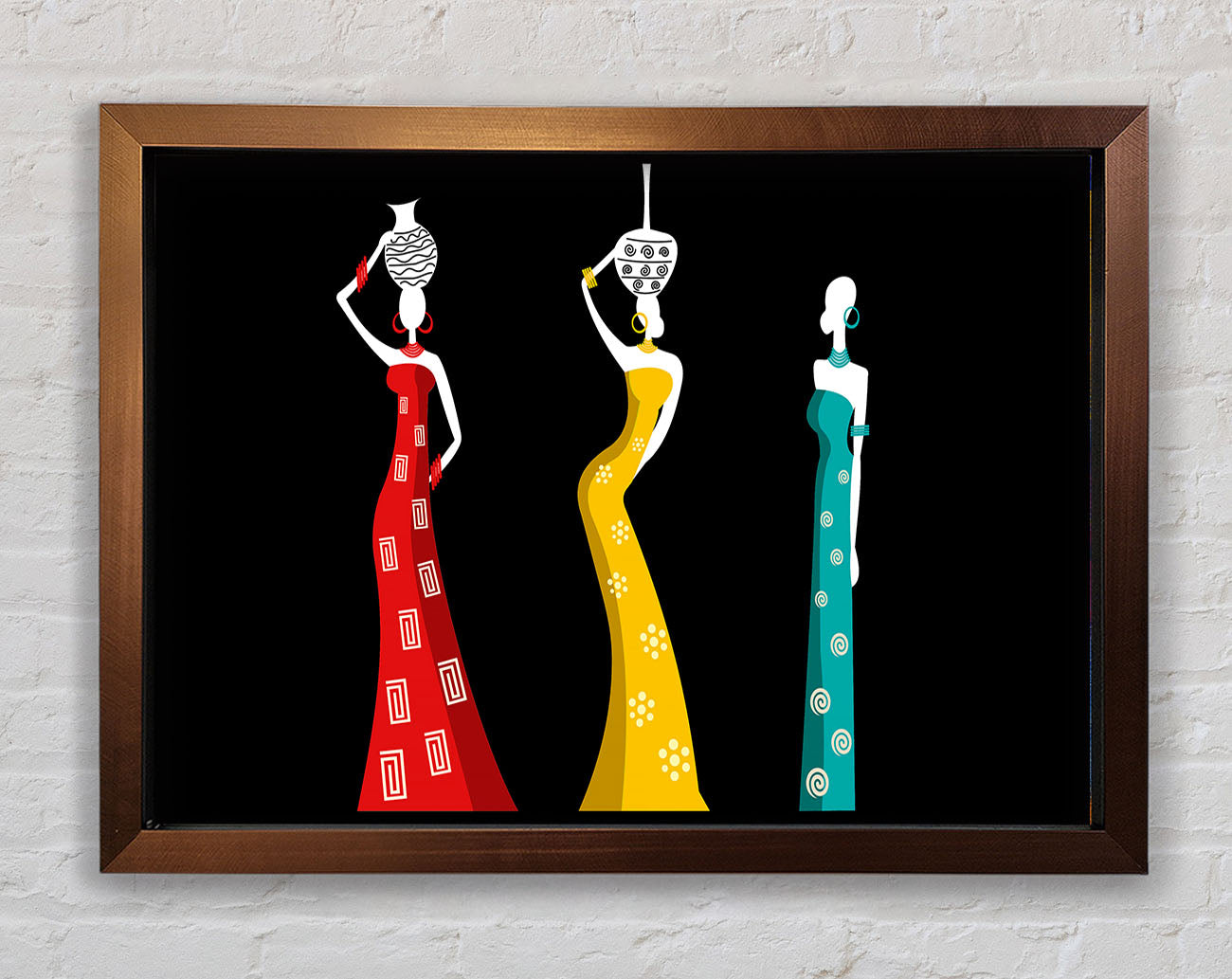 African Tribal Art 28 Framed Wall Art