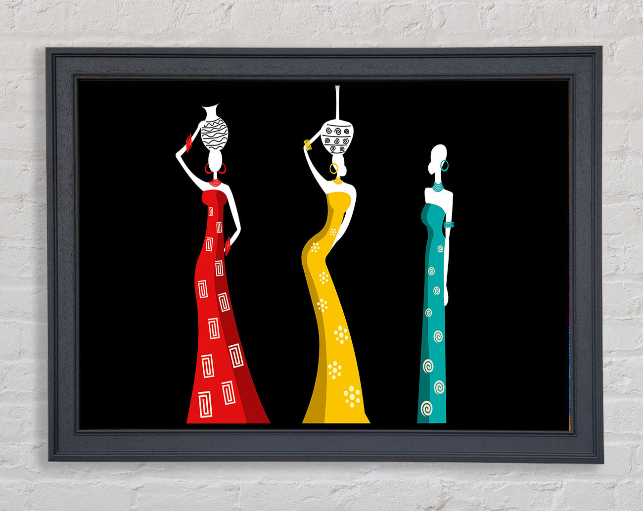 African Tribal Art 28 Framed Wall Art