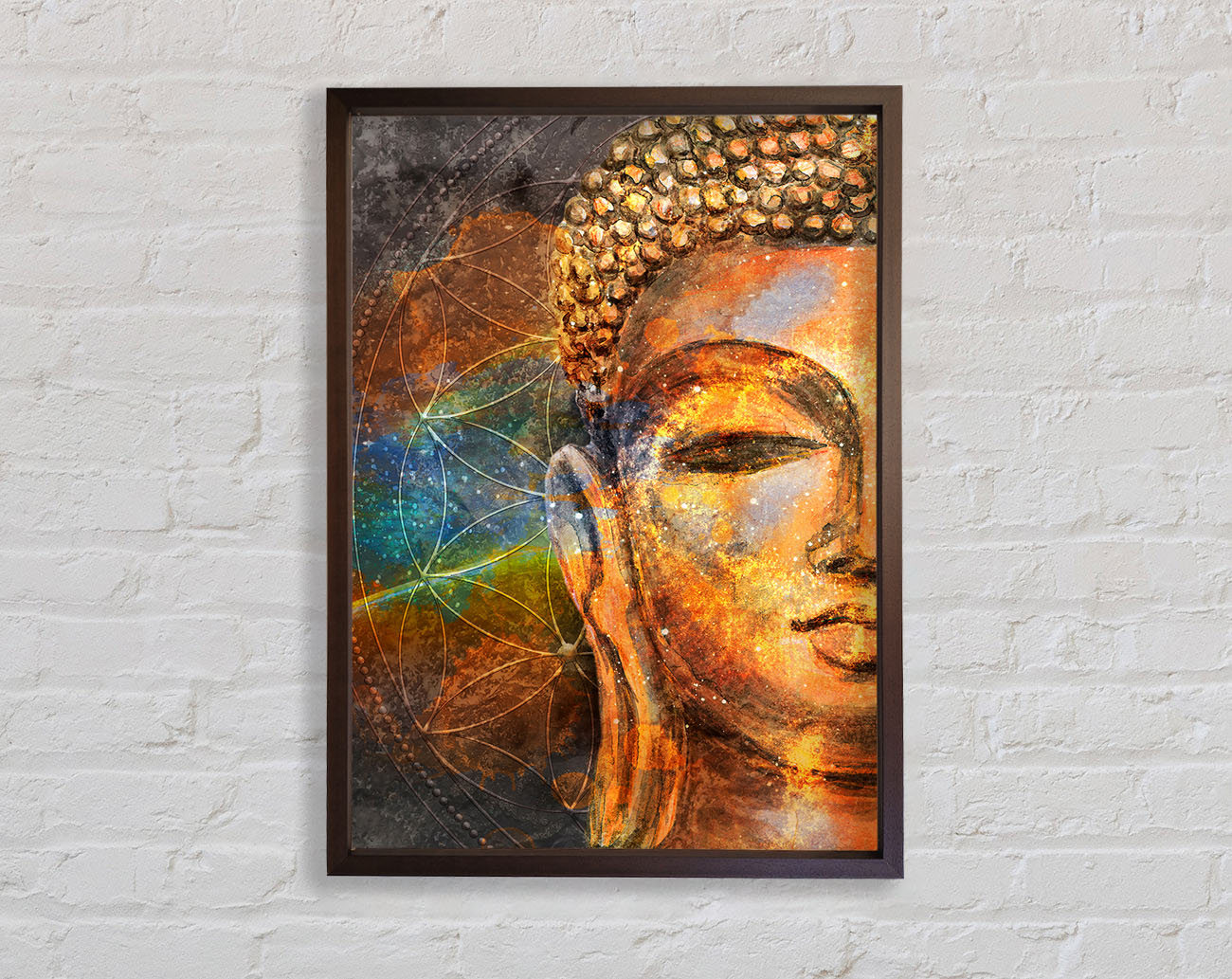 Buddha 25 Framed Wall Art