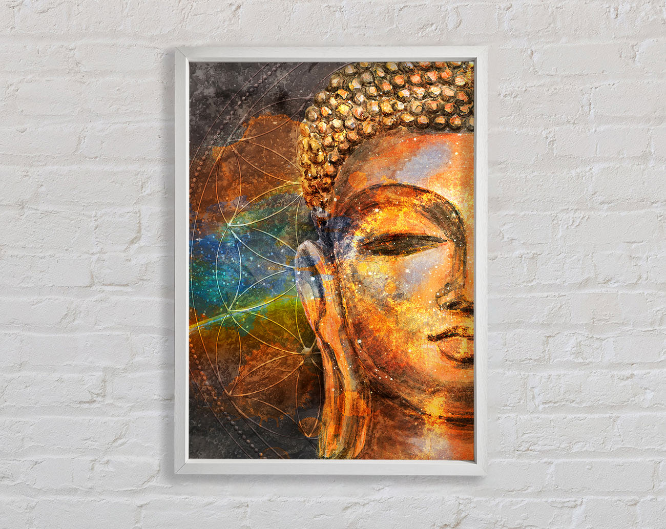 Buddha 25 Framed Wall Art