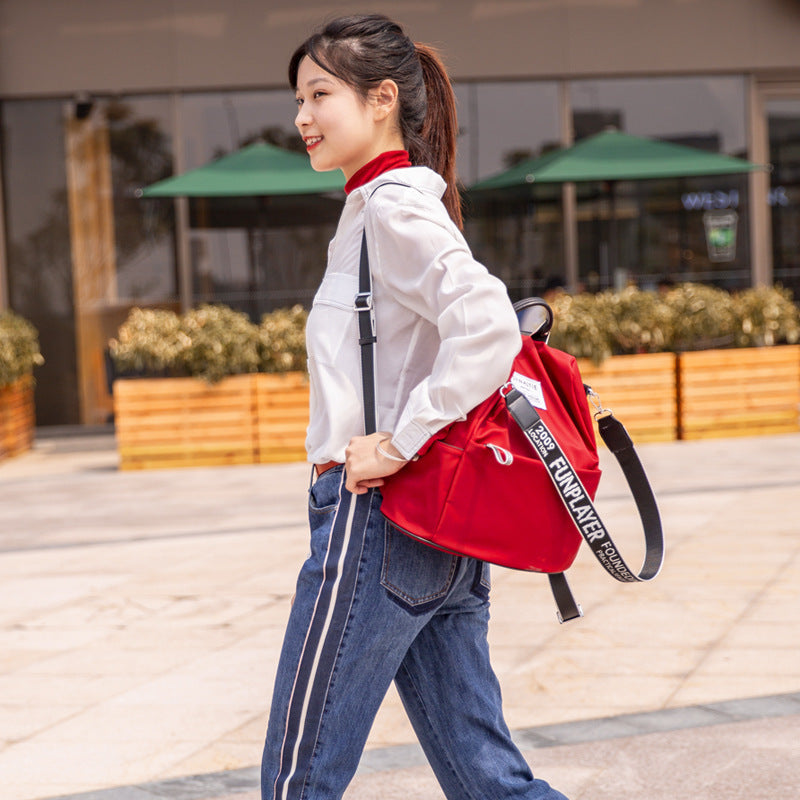 Theft-proof lady travel satchel