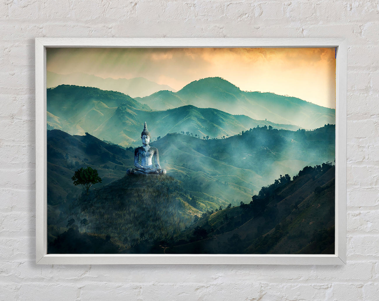 Buddha 22 Framed Wall Art