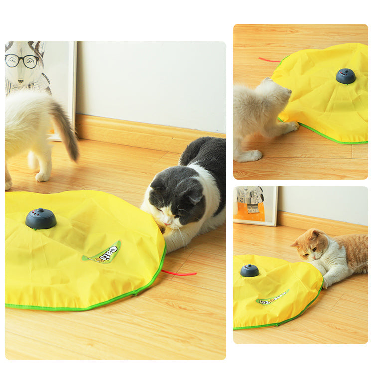 Cat Toy Self-Hey Cat Turntable Automatic Rotating Electric Toy