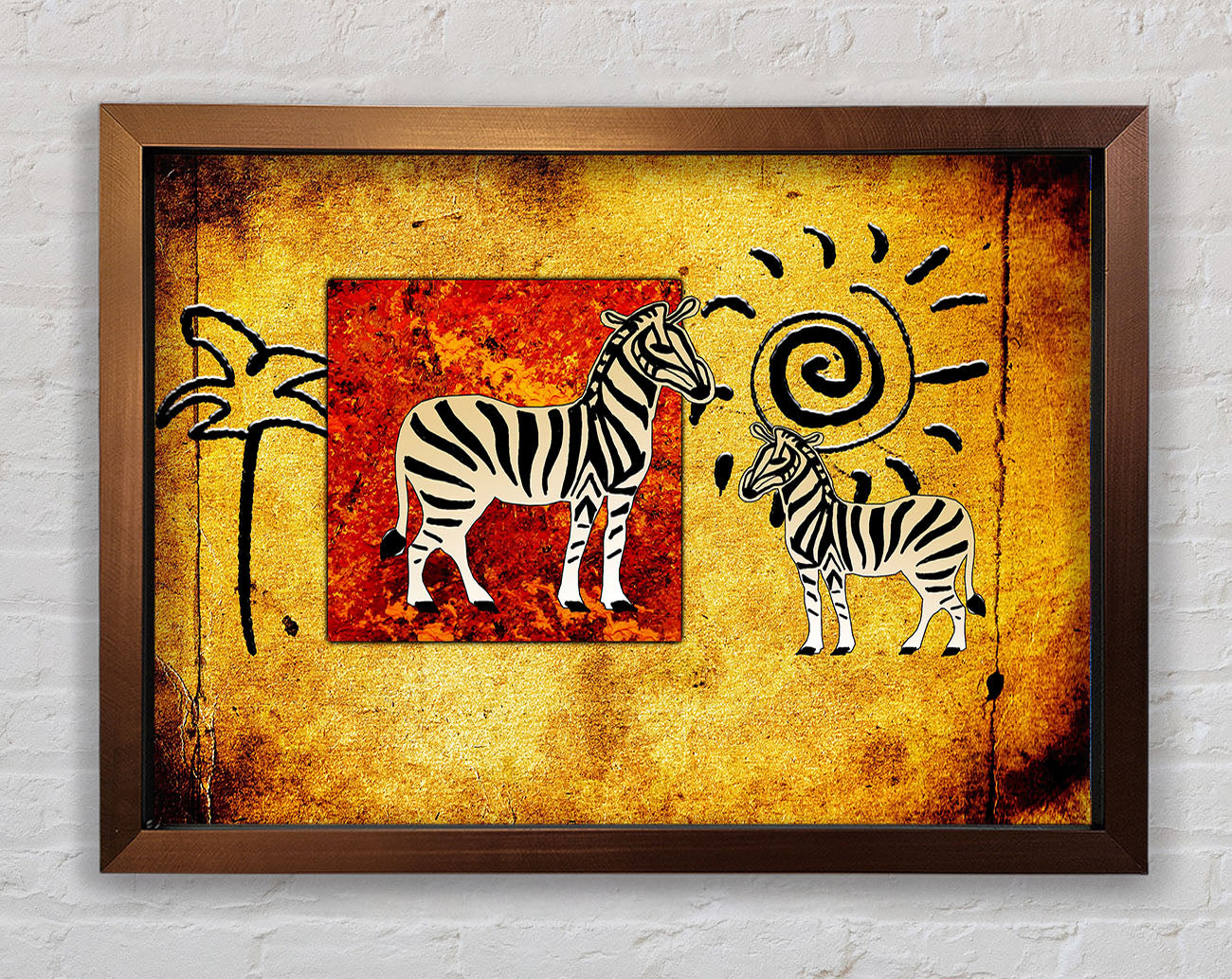 African Tribal Art 22 Framed Wall Art