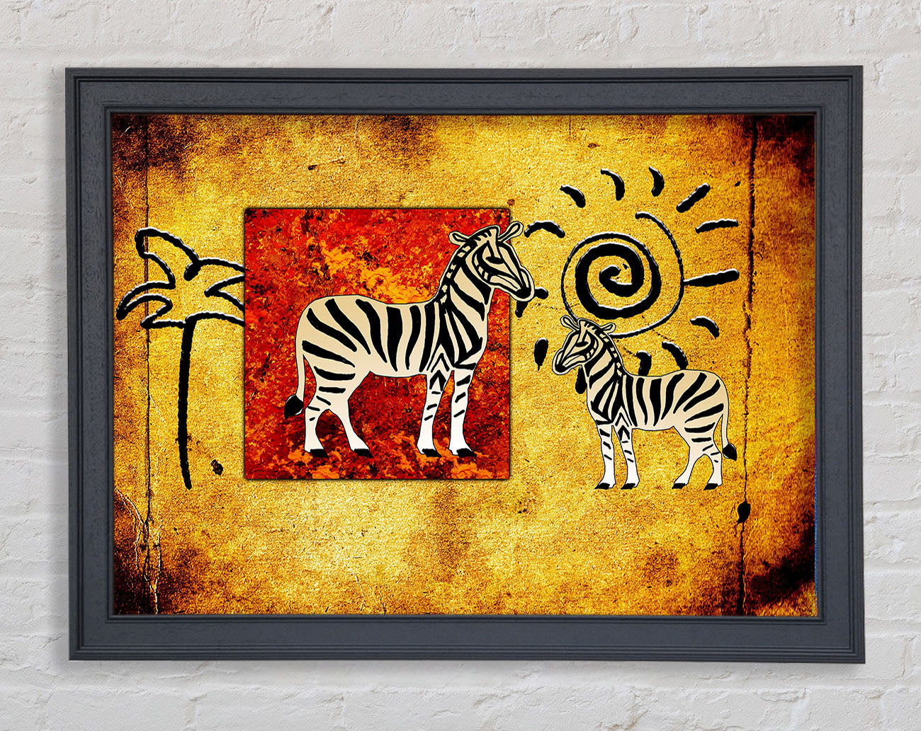 African Tribal Art 22 Framed Wall Art