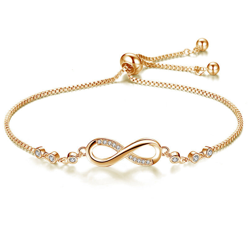 Adjustable Eight Female Bracelet