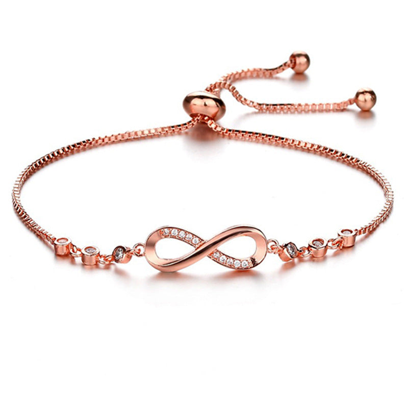 Adjustable Eight Female Bracelet