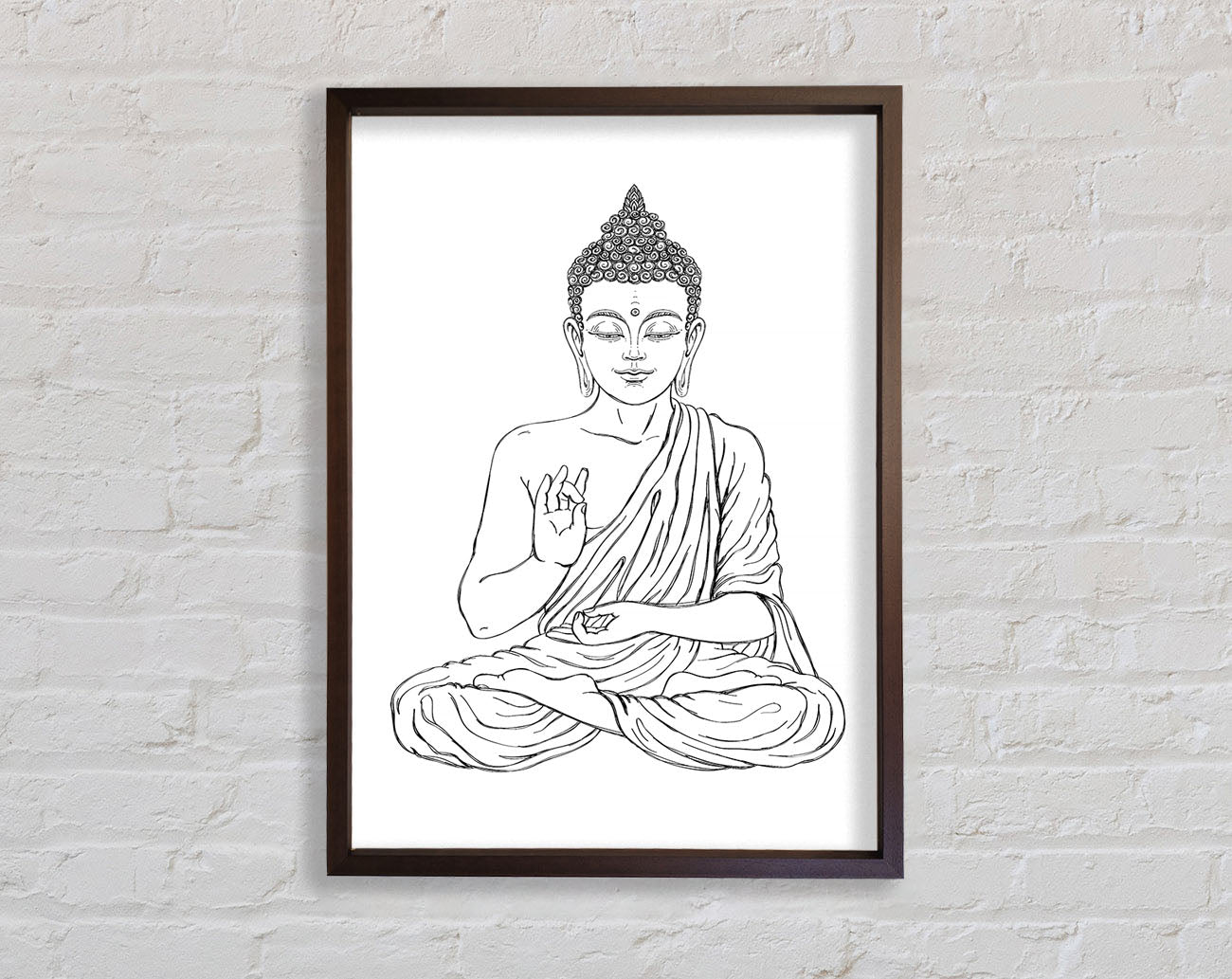 Buddha 12 Framed Wall Art