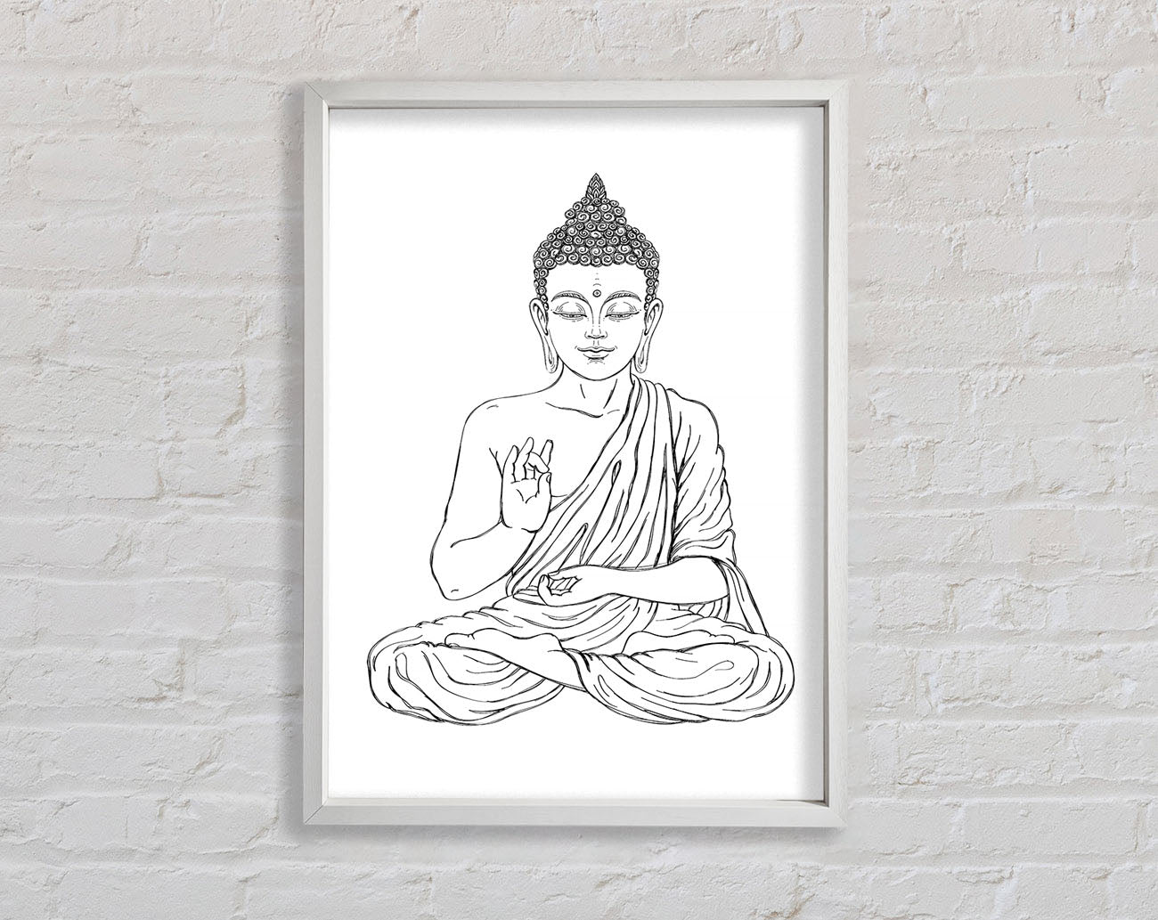 Buddha 12 Framed Wall Art