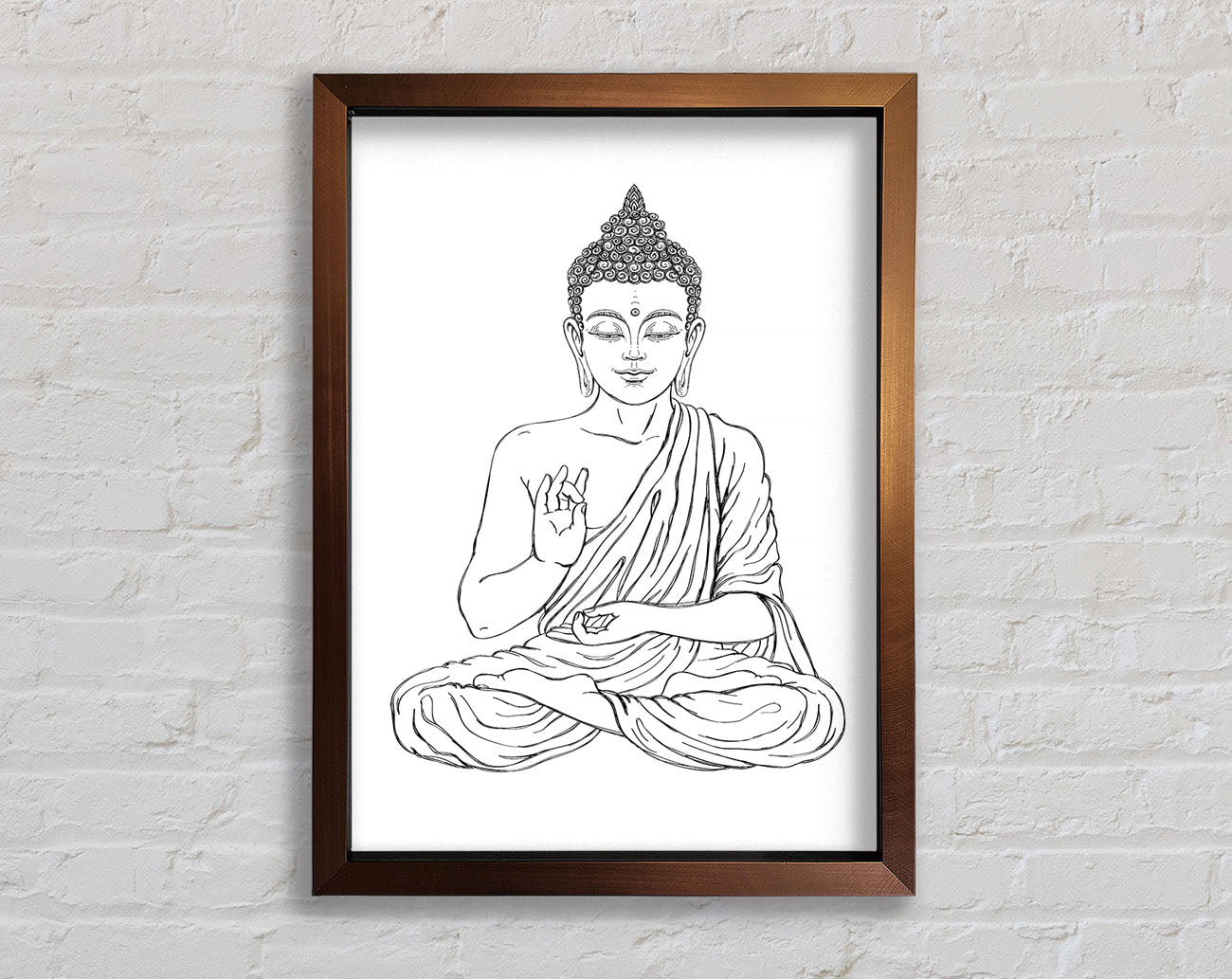 Buddha 12 Framed Wall Art