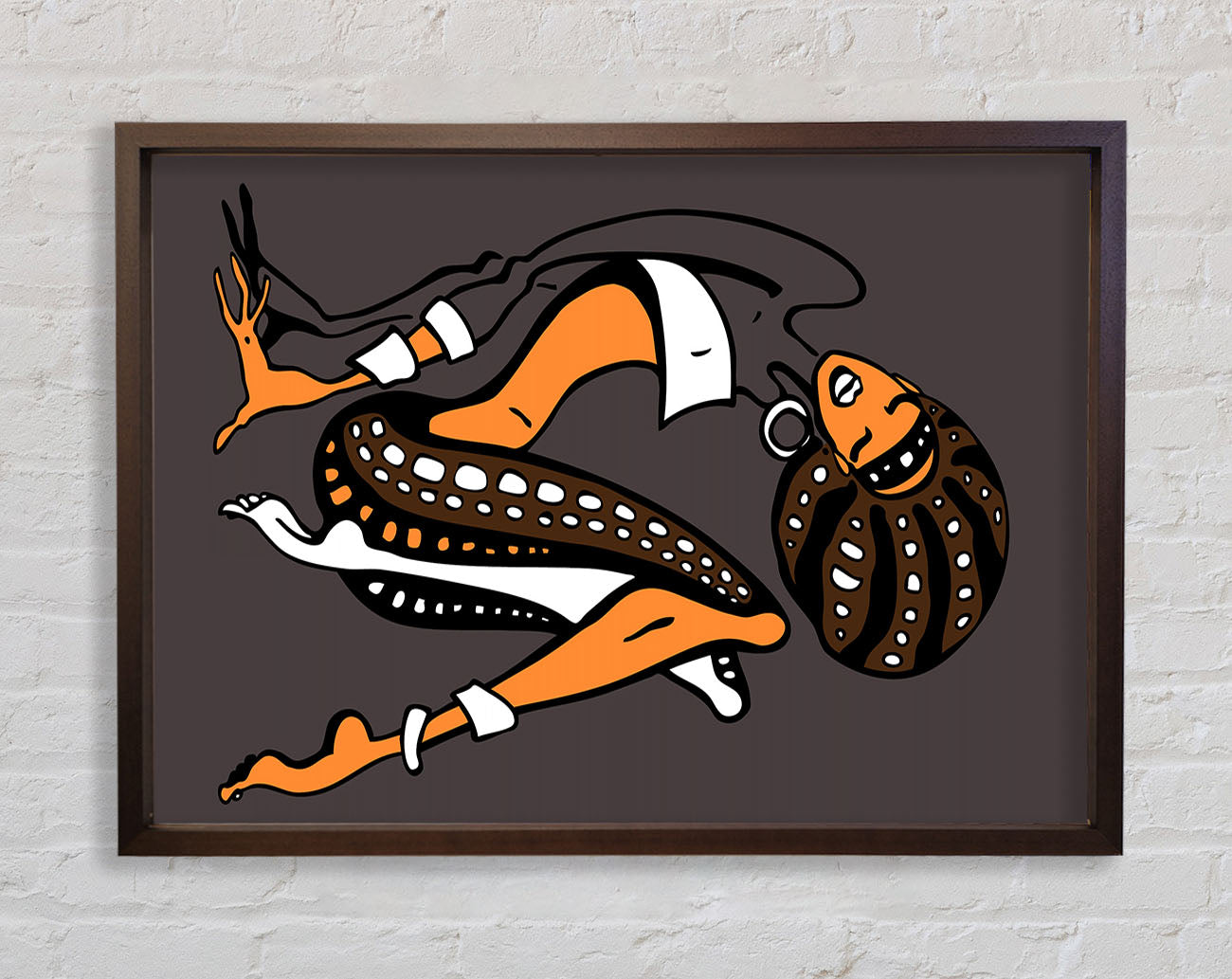 African Tribal Art 16 Framed Wall Art