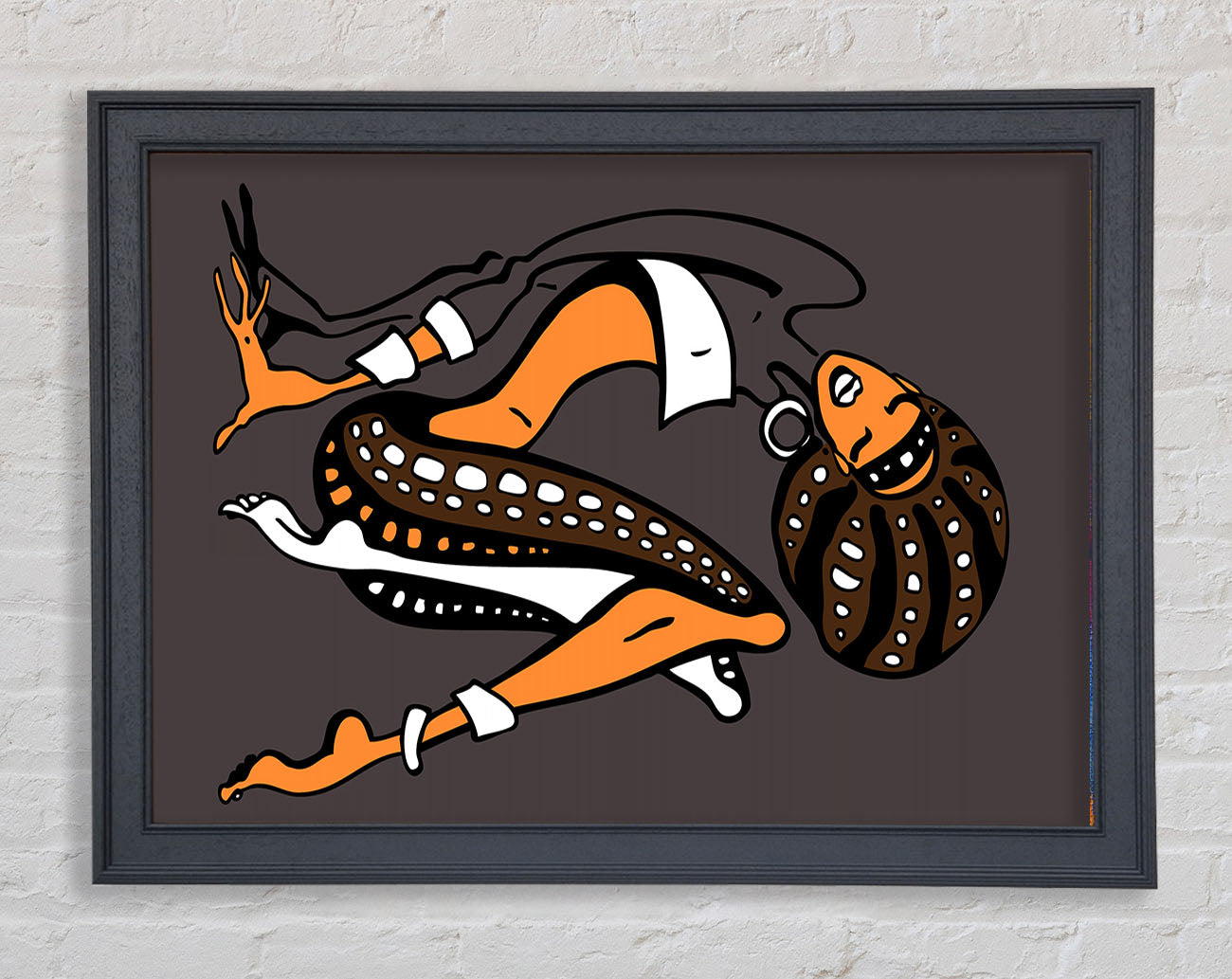 African Tribal Art 16 Framed Wall Art