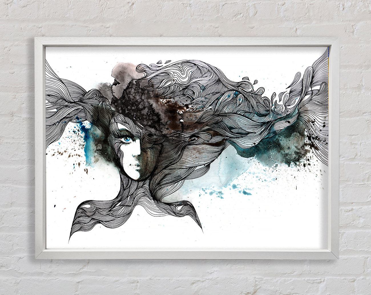 Connections Of Time Framed Wall Art