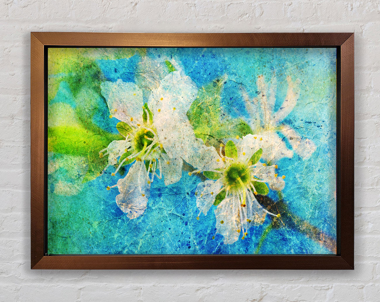 Cherry Apple Blossom Framed Wall Art