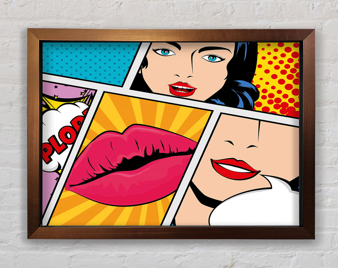Comic Strip 4 Framed Wall Art