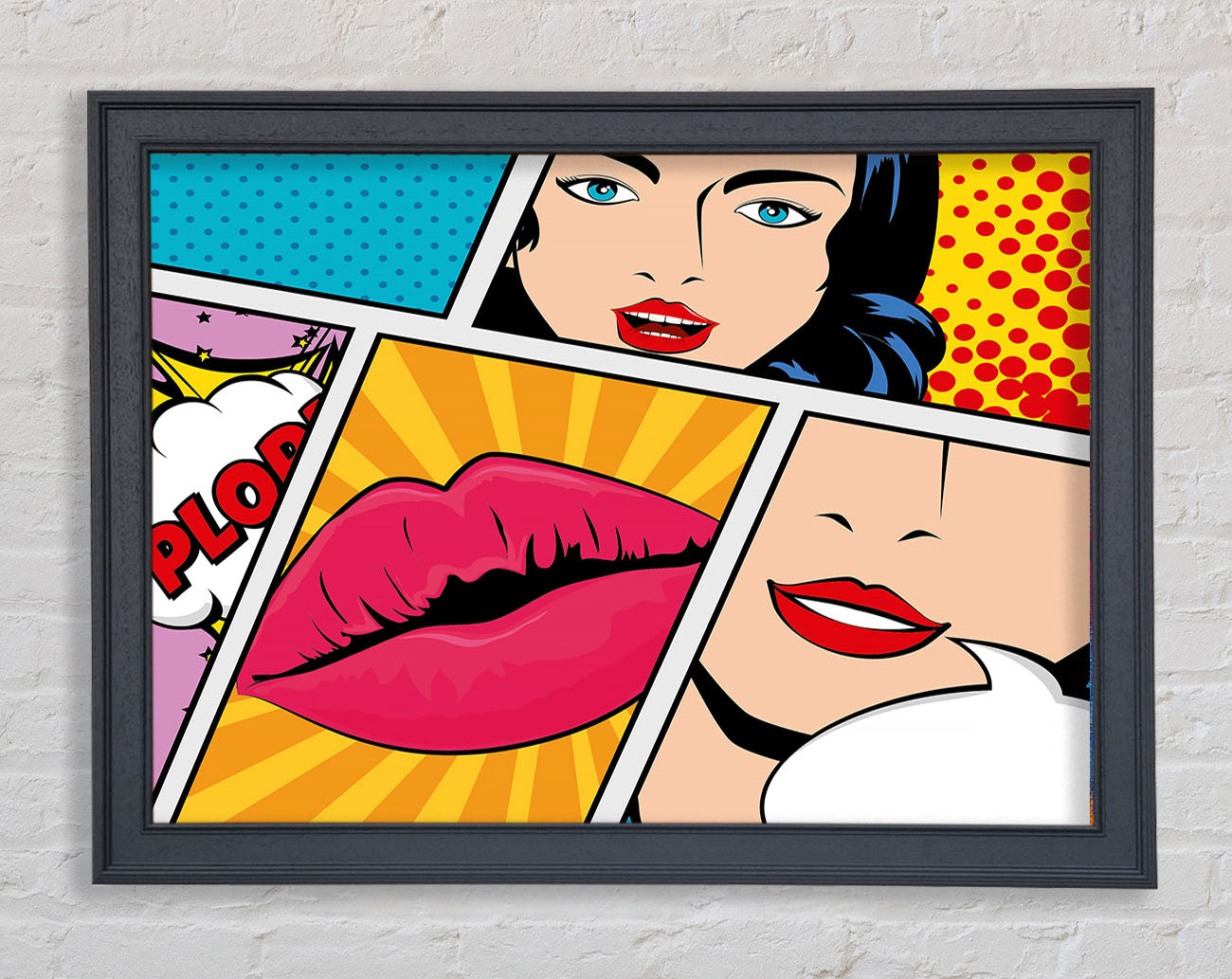 Comic Strip 4 Framed Wall Art
