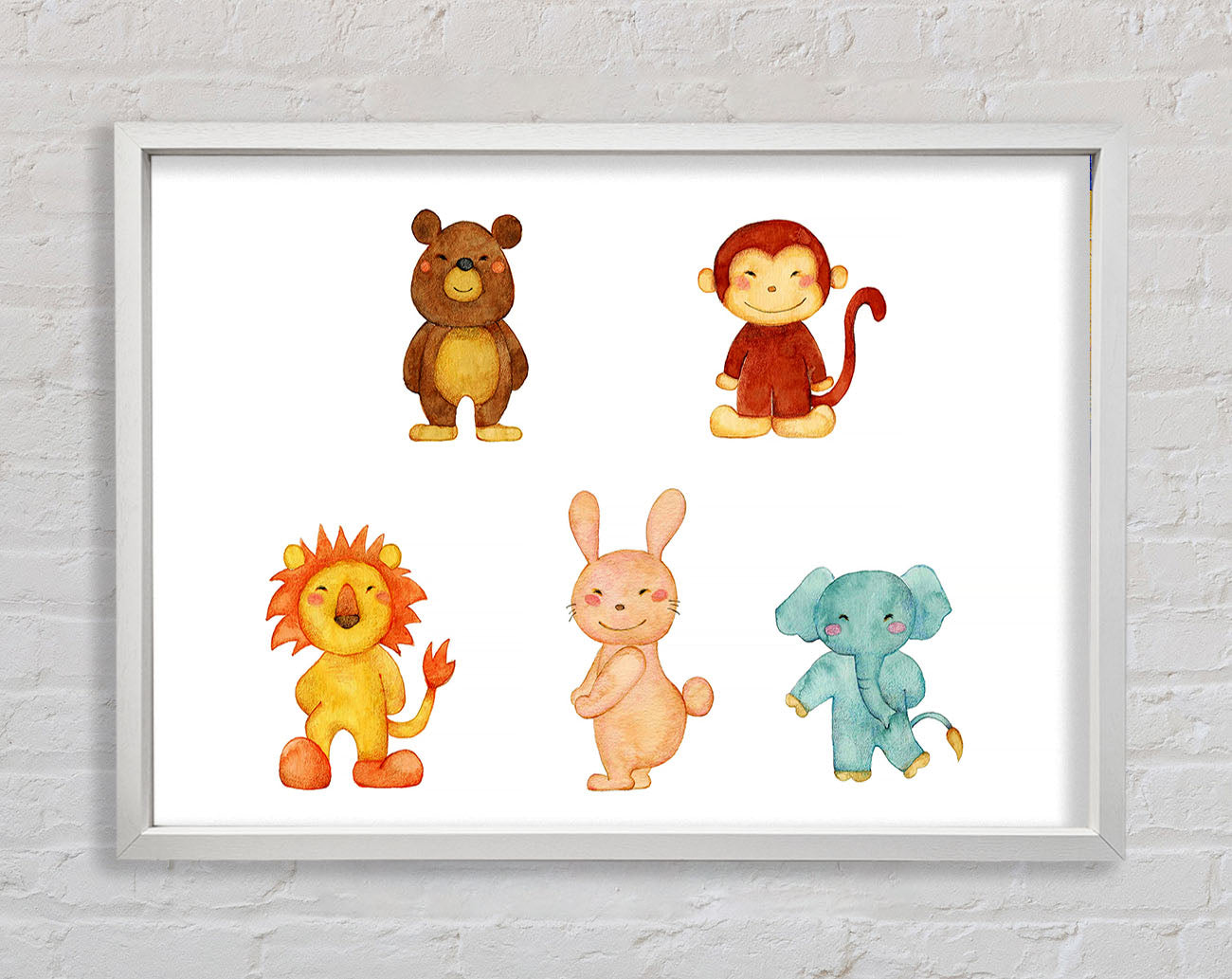 Animal Fun Framed Wall Art