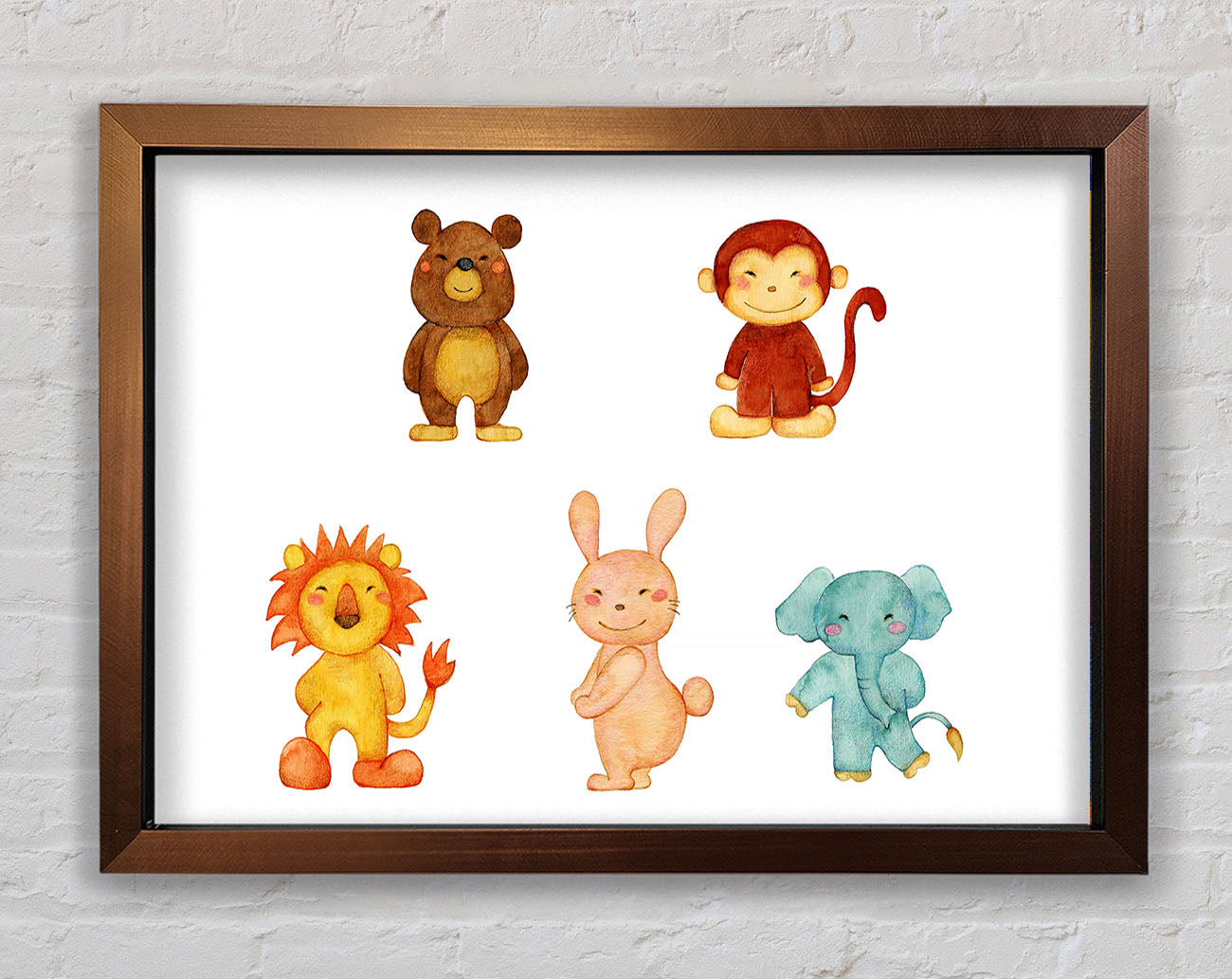 Animal Fun Framed Wall Art