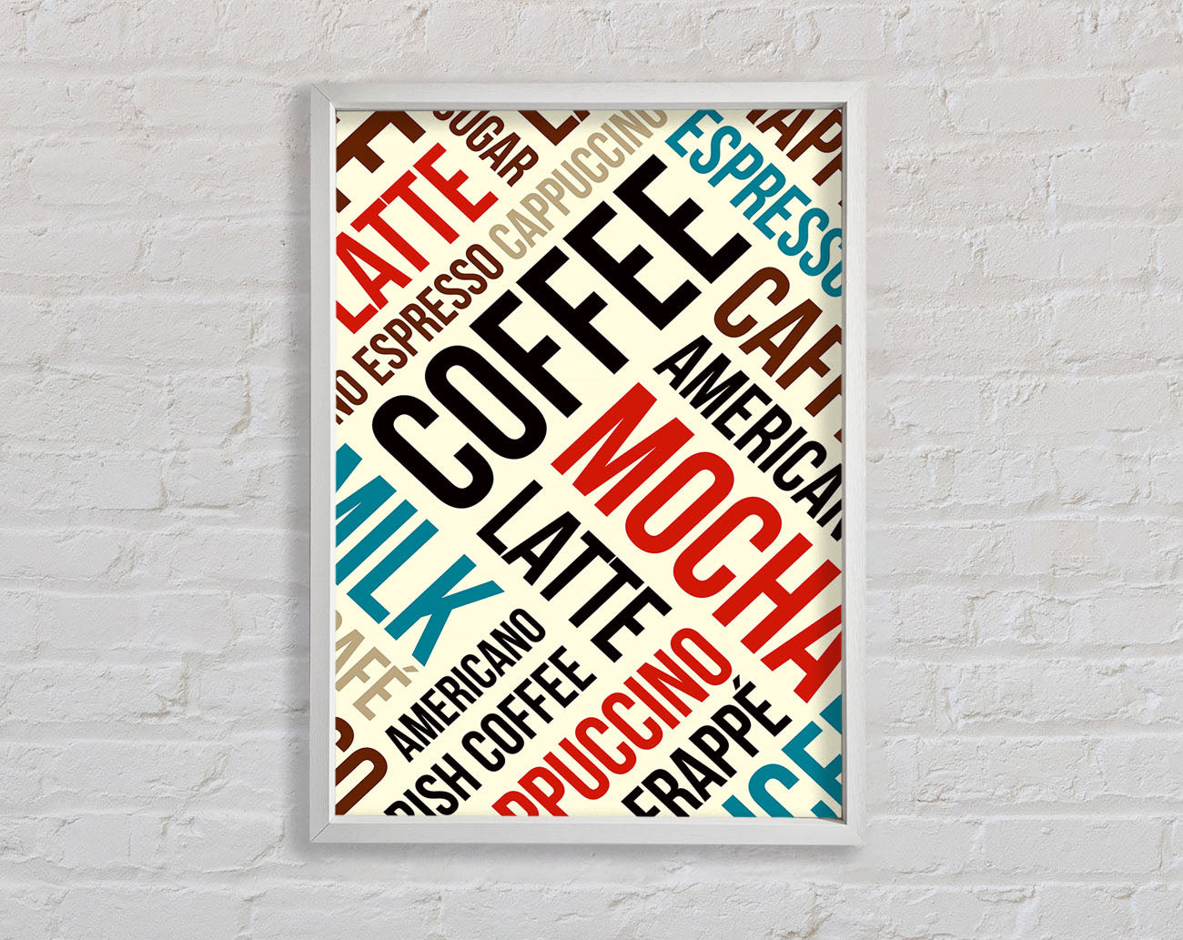 Coffee Heaven Framed Wall Art