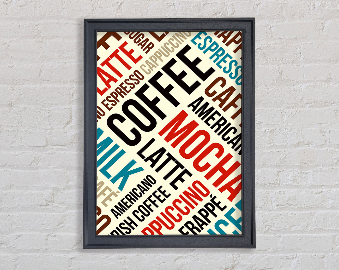Coffee Heaven Framed Wall Art