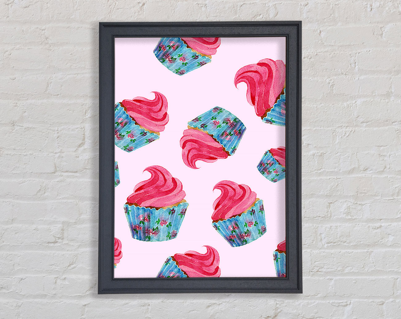 Cupcake 5 Framed Wall Art