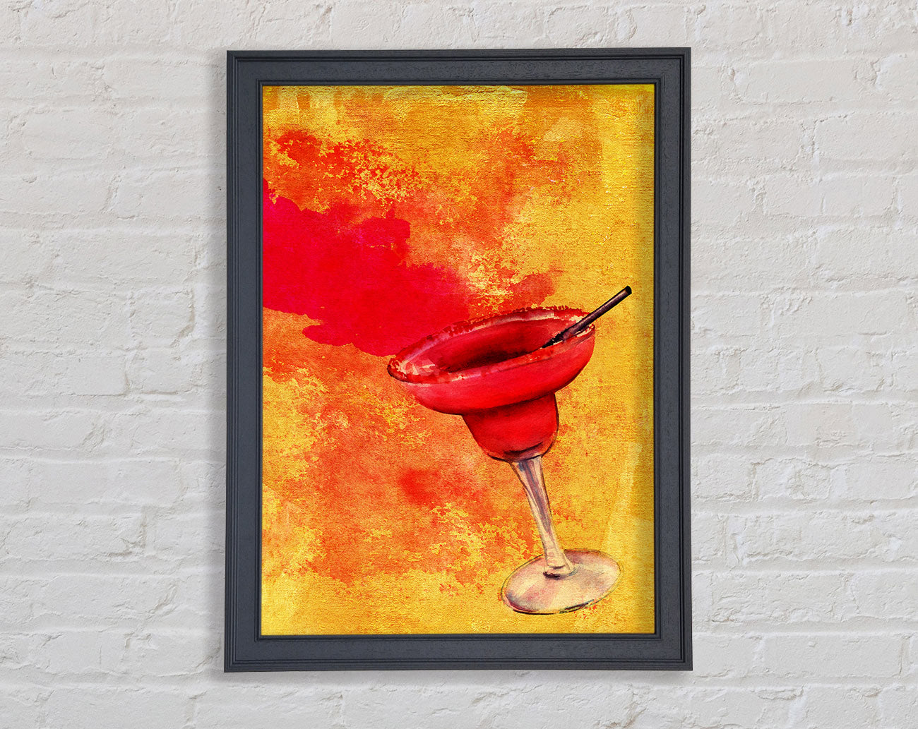 Cocktail Time Framed Wall Art