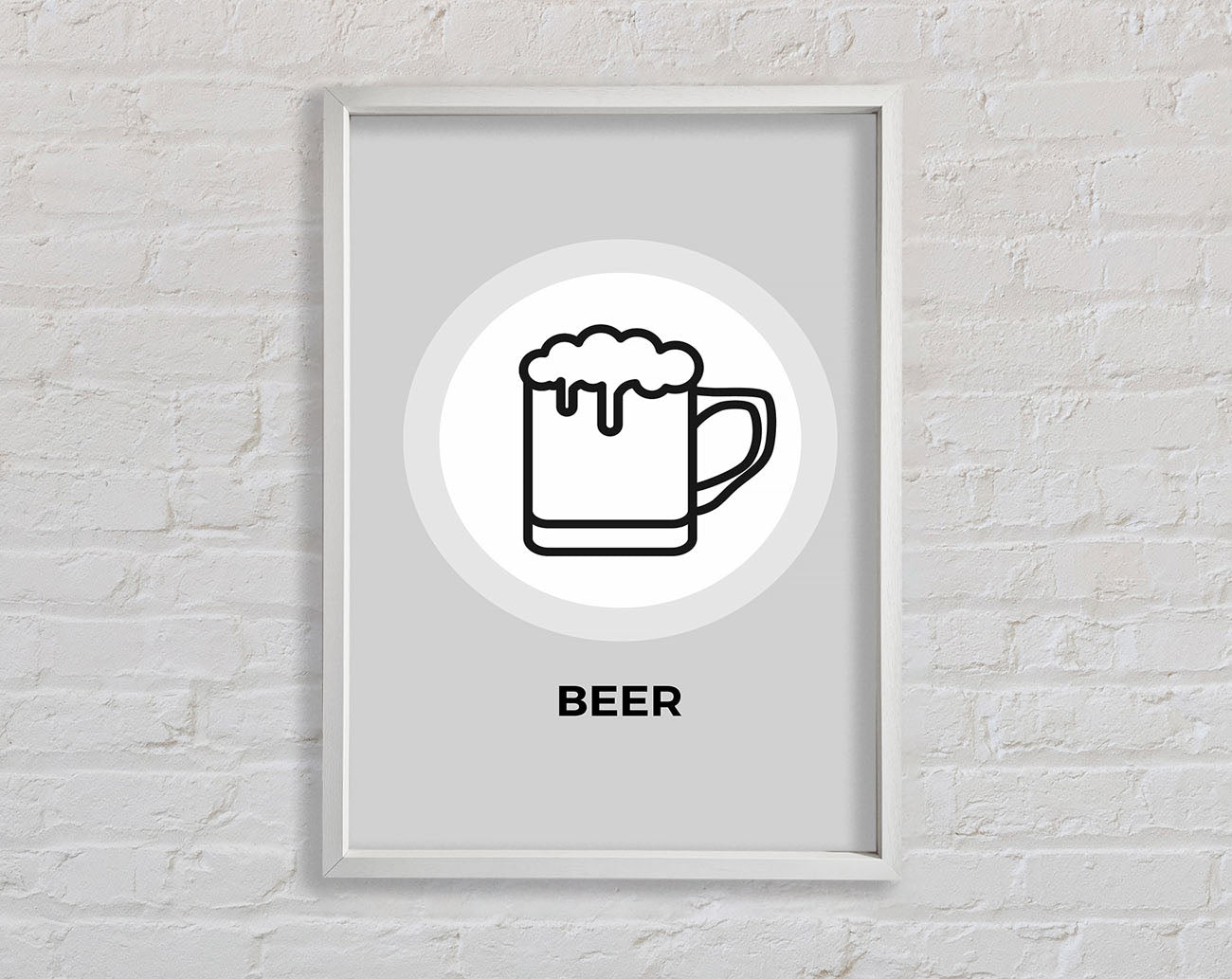 Beer Time 5 Framed Wall Art