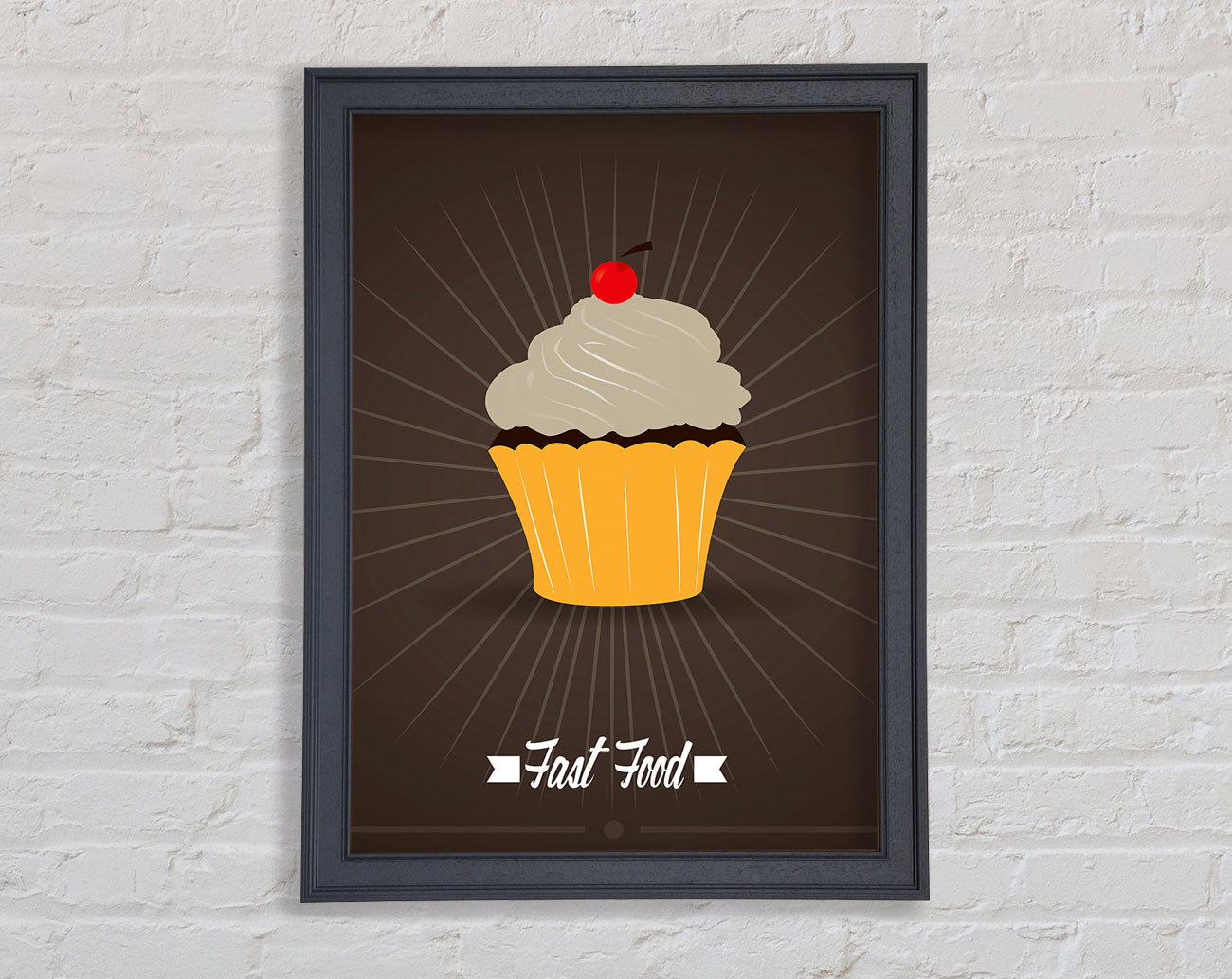 Cupcake 4 Framed Wall Art