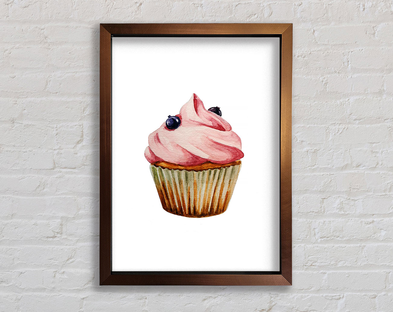 Cupcake 2 Framed Wall Art